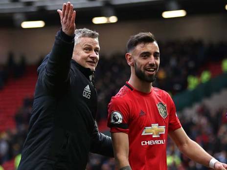 סולשיאר עם פרננדש. מצפה לו עבודה לא פשוטה (Getty)