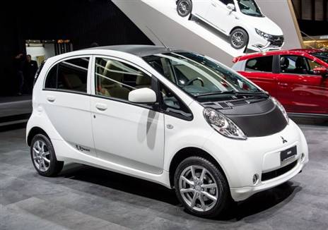 מיצובישי i-MiEV. חלוצה בתחום החשמלי (צילום: Getty)