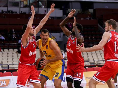 ז'יז'יץ', רבע שני פחות טוב של מכבי (getty)