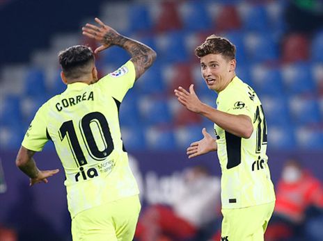 יורנטה איזן עבור אתלטיקו (GETTY)