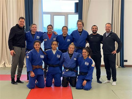 המשלחת הישראלית (באדיבות איגוד הג'ודו)