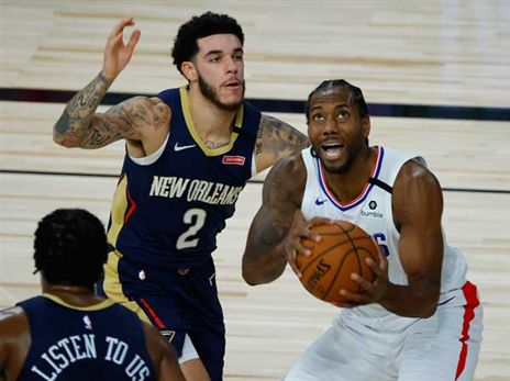 בקרוב יחדיו? לונזו בול וקוואי לנארד (Getty)