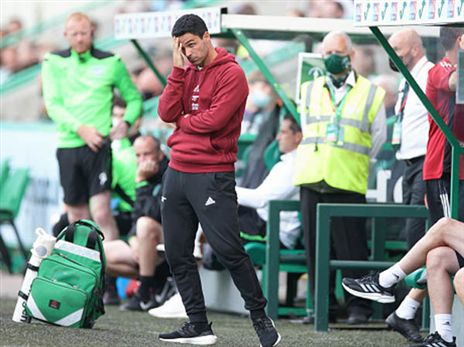 ארטטה. הפנים אומרות הכל (GETTY)