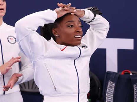 ביילס. ארבע שנות אימון ירדו לטמיון (Getty)