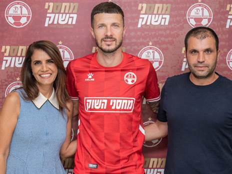 מתרגל למדים החדשים. רוקאביצה (באדיבות הפועל ב"ש)