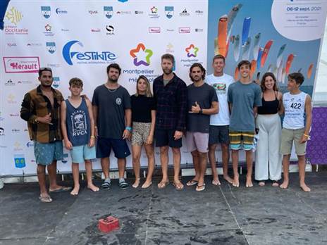 נבחרת ישראל בקייט פויל (צילום: איגוד השייט בישראל)