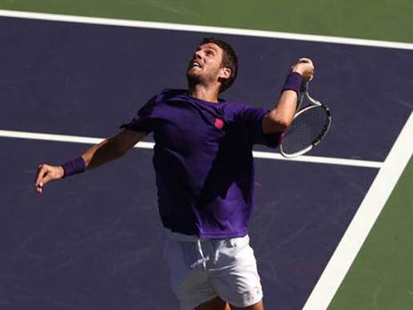 הראשון להעפיל לחצי. קמרוןן נורי (GETTY)