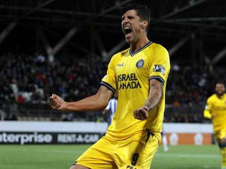 "כובש כמעט בכל משחק" (אתר מכבי תל אביב)