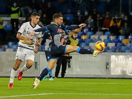 שחקני ונציה חוגגים. ניצחון שלישי בליגה (Getty)