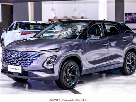 צ'רי אומודה 5, רכב גלובלי