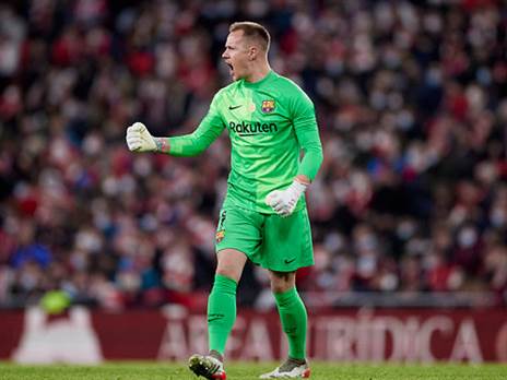 השאיר אותם במשחק. טר שטגן (GETTY)