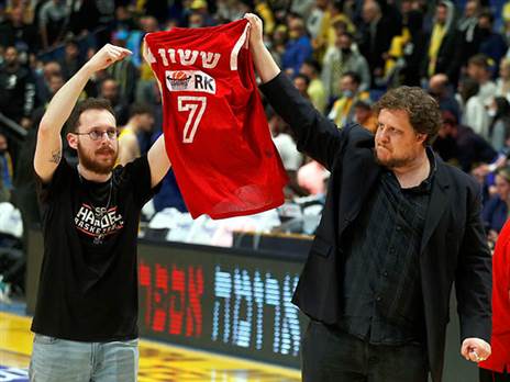 המחווה לדניאל ששון ז"ל. בהפועל ת"א לא שוכחים (אלן שיבר)