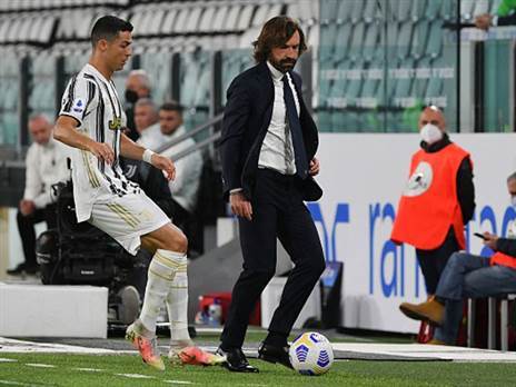 פירלו ורונאלדו. השידוך לא עבד (Getty)