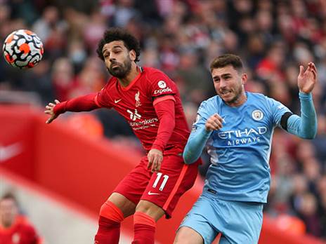 מוחמד סלאח ואמריק לאפורט. קרב גדול (Getty)