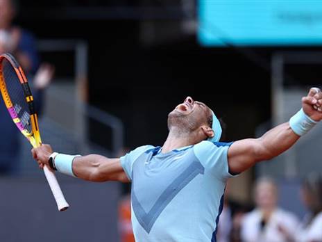 רשם קאמבק אדיר. נדאל (GETTY)