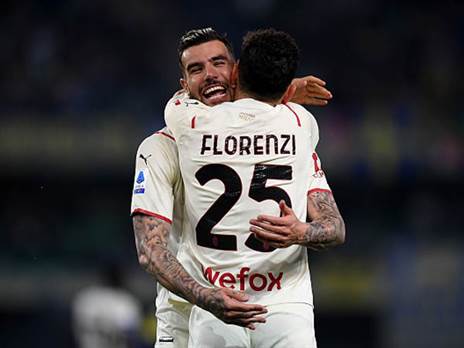 חגיגות ניצחון. הרננדס ופלורנצי (GETTY)