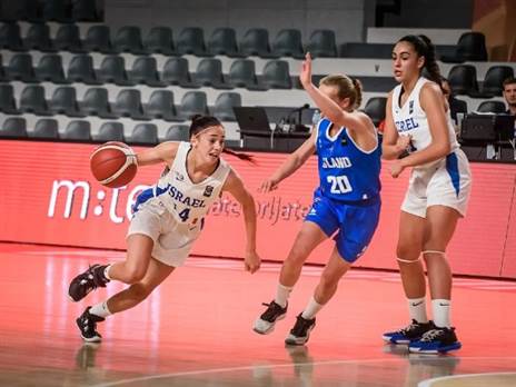מצטיינת המשחק. גל רביב (קרדיט: איגוד הכדורסל)