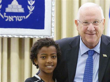 מיליארדו והנשיא לשעבר ריבלין (אביב אברון)