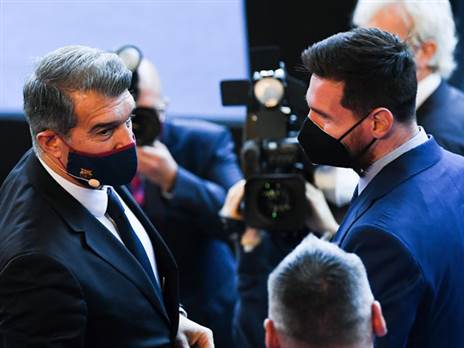 מסי ולאפורטה. יתאחדו? (Getty Images)