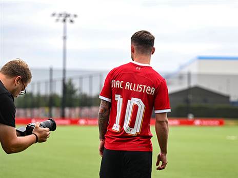 אלכסיס מקאליסטר. מספר 10 החדש של ליברפול (GETTY)