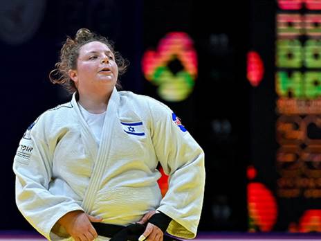 מדליית הארד בדרך לישראל. הרשקו (GETTY)