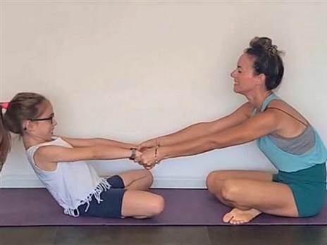 עדי שיף באימון ילדים | צילום: רועי שלם