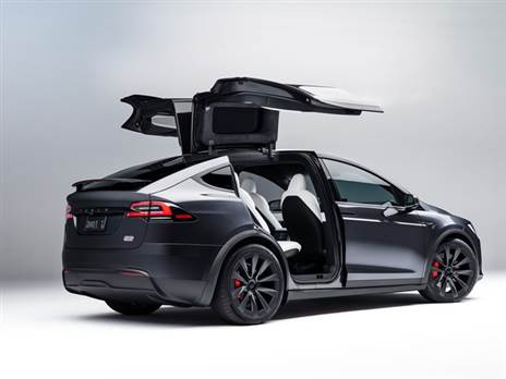 דלתות שחף - טסלה מודל X