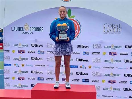 דניאל ברנס. הישג נהדר (צילום: משפחת ברנס)