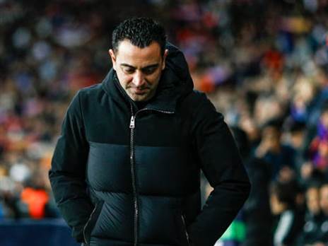 צ'אבי. לא רגוע בברצלונה (GETTY)