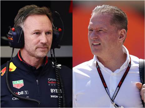 "משחק אותה קורבן". ורסטאפן האב והורנר (GETTY)