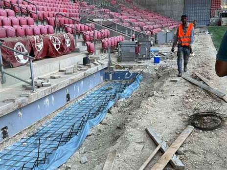 הספסלים הוחלפו