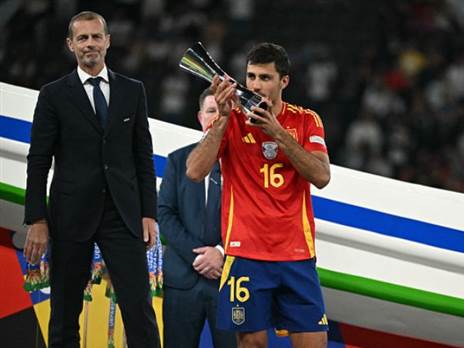 שחקן הטורניר. רודרי (Getty)