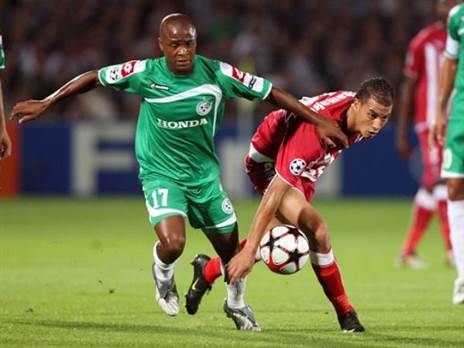 פיטר מסיללה בקמפיין ליגת האלופות של מכבי חיפה (GETTY)