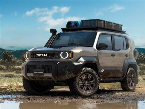 כמו הפראדו, גם כאן יש גרסת “רטרו“ עם פנסים עגולים