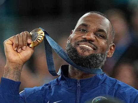 מתכנן לצפות באולימפיאדה ממקסיקו. לברון (GETTY)