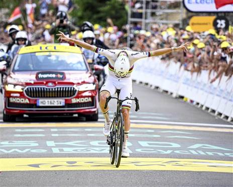 טאדיי פוגצ'אר בטור דה פראנס | צילום: Sprint Cycling