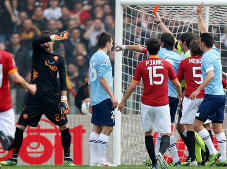 איזה משחק באולימפיקו (gettyimages)