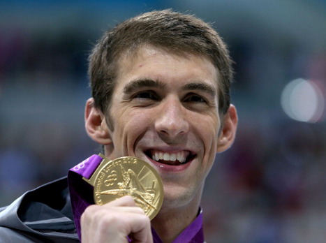 פלפס ממשיך לעשות היסטוריה (GETTYIMAGES)