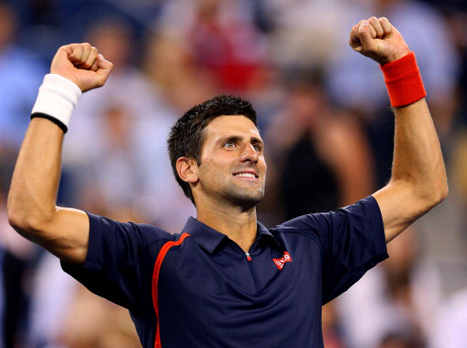 דיוקוביץ', הרשים מאוד (GETTYIMAGES)