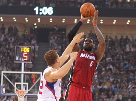 לא טועה גם בסין. לברון (gettyimages)