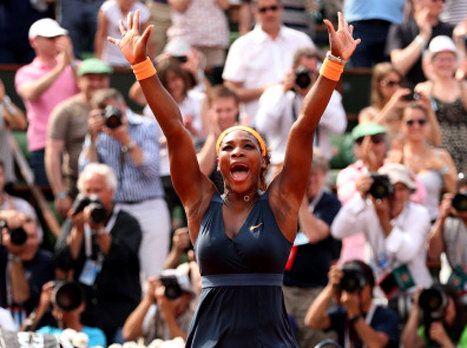 לא הסתירה את ההתרגשות (gettyimages)