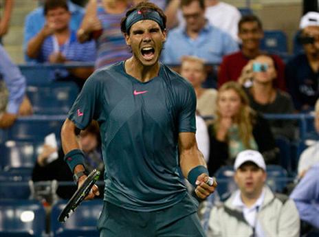 נדאל, בקושי הספיק להזיע (gettyimages)