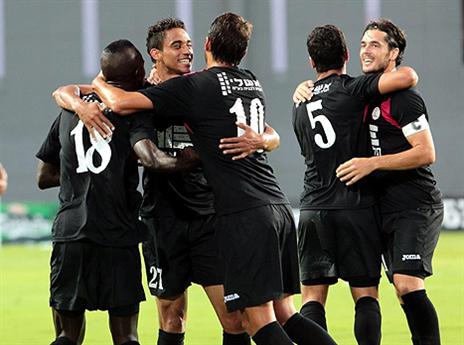 ממשיכים ללהוט. שחקני רעננה חוגגים