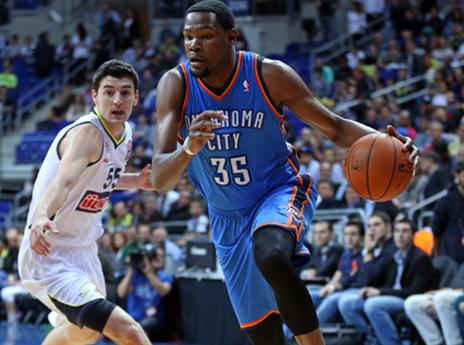 דוראנט. כבר בכושר של אמצע העונה (gettyimages)