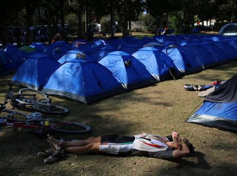 מנוחת הרוכב (צילום: גלעד קוולרצ'יק)