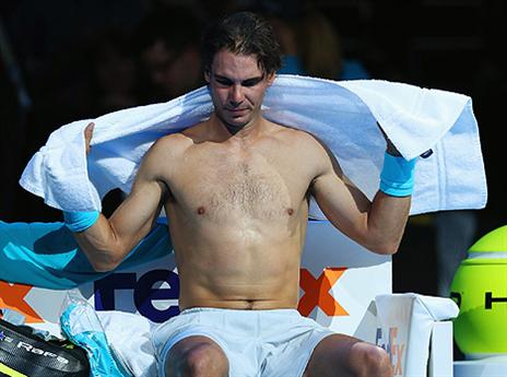 נדאל. אין ספק, הוא בכושר (gettyimages)