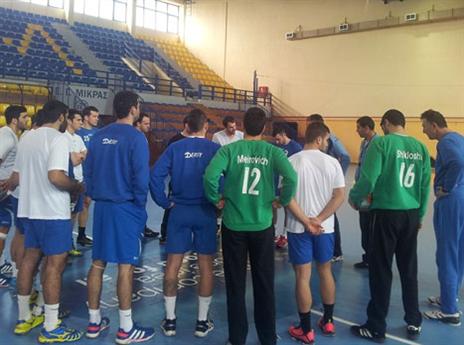 הנבחרת מתכוננת ביוון (אלון סגל, איגוד הכדוריד)