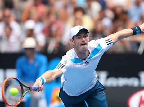 אנדי מארי. גם הוא בשמינית (gettyimages