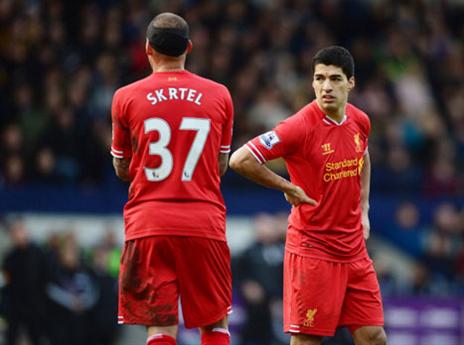 עוד מעידה. סוארס וליברפול (GETTYIMAGES)