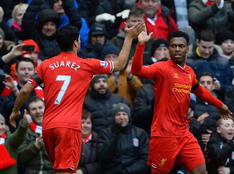 הצמד הבלתי נגמר. סטארידג' וסוארס (gettyimages)